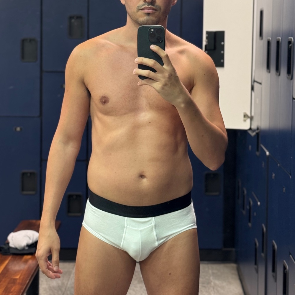 Nordstrom White Briefs with Black Accents - Picture 4 of 5
